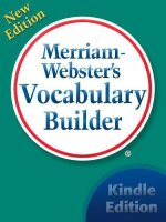 Merriam websters vocabulary builder 