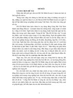 Luận văn thạc sĩ tư tưởng hồ chí minh về công tác cán bộ của đảng