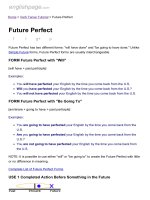 ENGLISH PAGE   future perfect 
