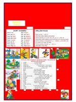 3825 tenses  present simple with caillou 
