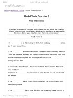 ENGLISH PAGE   modal verbs exercise 2 