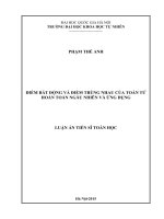 Điểm bất động và điểm trùng nhau của toán tử hoàn toàn ngẫu nhiên và ứng dụng 