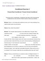 ENGLISH PAGE   conditional exercise 3 