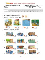 de thi hoc ky 1 mon tieng anh lop 3 truong tieu hoc huynh tan phat dong nai nam hoc 2015 2016 