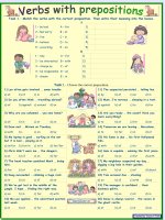 5651 verbs with prepositions 2  for intermediate and advanced learners  with key  fully editable 