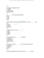 0 ki nang trac nghiem trong cac ki thi tieng anh 3 7712 