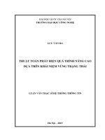Thuật toán phát hiện quá trình nâng cao dựa trên khái niệm vùng trạng thái 