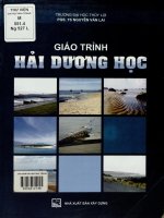 Giáo trình hải dương học  nguyễn văn lai 
