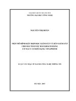 Một mô hình kết hợp học giám sát và bán giám sát cho bài toán dự báo khách hàng có nguy cơ rời mạng vinaphone 