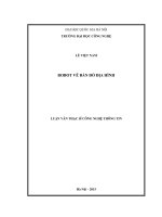 Robot vẽ bản đồ địa hình 