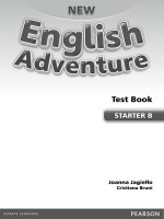 New english adventure b test 