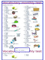 67273 beginner monthly test 