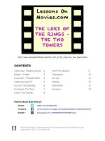 the lord of the rings the two towers 