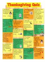 13065 thanksgiving quiz 