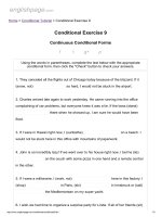 ENGLISH PAGE   conditional exercise 9 