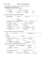 Lý thuyết và bài tập về sự hòa hợp chủ ngữ động từ trong tiếng Anh