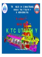 Bài giảng kết cấu tàu thủy  trần đình tứ 