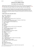Abbreviations and acronyms worksheet 