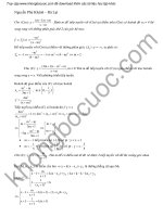 Khảo sát hàm số   nguyễn phú khánh 