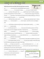 4065 diary of a wimpy kid fill in missing verbs in the past tense 