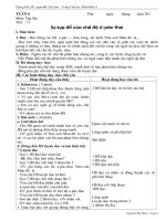 Giáo án môn tiếng việt lớp 5 tuần 6