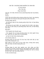 phương pháp luận và phương pháp