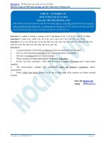 Bài tập giới từ, cụm động từ có đáp án 