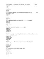 20 câu trắc nghiệm Tiếng Anh ( tt6)