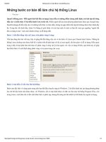 nhung buoc co ban lam chu linux 