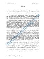 hấp thụ và trao đổi ion