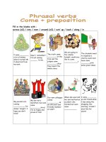 10448 phrasal verbs  come  prepositionkey included 