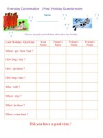 42376 did you have a good time class survey 