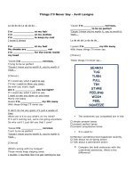 25366 song to work with the present continuous 