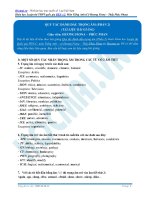 Các quy tắc đánh dấu trọng âm phần 2 