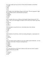 20 câu trắc nghiệm Tiếng Anh ( tt20)