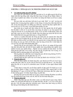 Thiết kế lò quay cyclone và tính nhiệt trong sản xuất xi măng (thuyết minh+ bản vẽ)