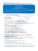 Các thì hiện tại trong tiếng anh 