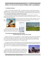 Báo cáo những nhà máy sản xuất xi măng hiện đại trên thế giới