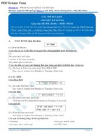 các thì quá khứ trong tiếng anh 