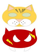 12197 halloween masks 