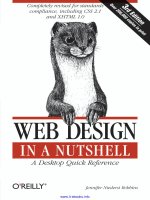 Web design in a nutshell, 3rd edition 