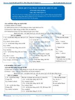 Quy tắc phát âm đuôi  ses và  ed 