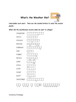 9674 whats the weather like 