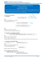 Các dạng so sánh của tính từ và trạng từ 