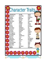 32068 character traits 