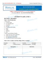 2016 IELTS foundation   student life   unit 1   baigiang 
