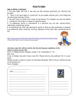 15359 how to write a postcard 