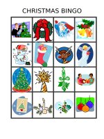 14649 christmas bingo game 