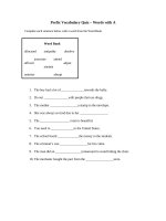 4966 prefix vocabulary quiz 