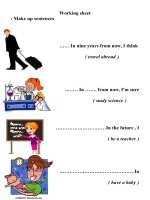 3561 what will you do in the future 